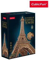 CubicFun - Puzzle 3D turnul Eiffel nivel complex 314 piese (CUMC284h)