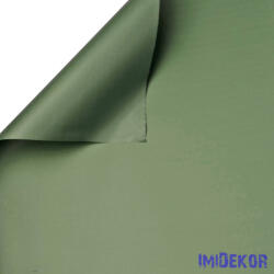  Egyszínű csomagoló dekor fólia ív 58x58cm 20db/cs - Sötétzöld