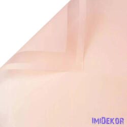  Keretes matt fólia ív 58x58cm 20db/csomag - Pasztell Rózsaszín