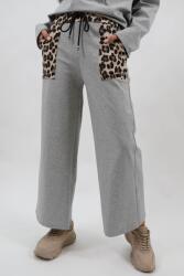 FashionLand PANTALONI SPORT CU BUZUNARE ELASTIC IN TALIE DAHNA TALIE UNICA Gri