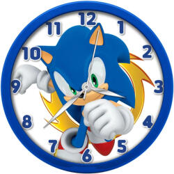 Sega Sonic a sündisznó falióra 25 cm Nr1