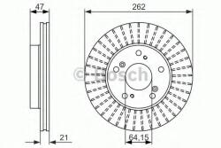 Bosch Disc frana HONDA CR-Z (ZF1) (2010 - 2016) BOSCH 0 986 479 687