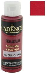 CADENCE Premium akril festék, 70 ml, kárminvörös