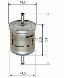 Bosch Filtru combustibil MERCEDES S-CLASS Cupe (C215) (1999 - 2006) BOSCH 0 450 905 275