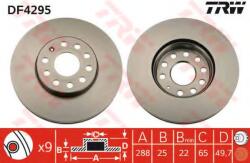 TRW Disc frana VW TOURAN (1T1, 1T2) (2003 - 2010) TRW DF4295