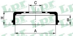 LPR Tambur frana OPEL ASTRA G Combi (F35) (1998 - 2009) LPR 7D0662