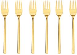 Ambition Set furculita desert 14.5cm, 6 piese, Como Gold (43672) Tacam