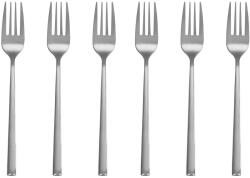 Ambition Set furculita desert 14.5cm, 6 piese, Como Silver (43667) Tacam