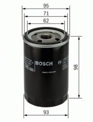 Bosch Filtru ulei NISSAN PICK UP II (D21) (1985 - 1998) BOSCH 0 986 452 024