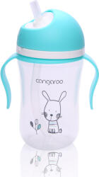 Cangaroo Чаша с пластмасова сламка Cangaroo - 300 ml, Синя (103647)