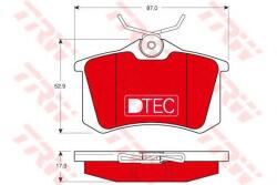 TRW Set placute frana, frana disc AUDI A3 (8P1) (2003 - 2012) TRW GDB1330DTE
