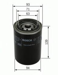 Bosch Filtru ulei PEUGEOT BOXER bus (230P) (1994 - 2002) BOSCH 0 451 103 238