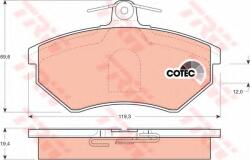 TRW Set placute frana, frana disc SEAT TOLEDO I (1L) (1991 - 1999) TRW GDB1044