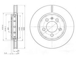 DELPHI Disc frana VW BORA Combi (1J6) (1999 - 2005) DELPHI BG3611