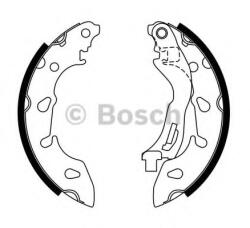 Bosch Set saboti frana FIAT PANDA (169) (2003 - 2016) BOSCH 0 986 487 772