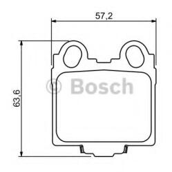 Bosch Set placute frana, frana disc LEXUS IS I (JCE1, GXE1) (1999 - 2005) BOSCH 0 986 494 231