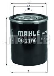 Mahle Original Filtru ulei SUZUKI VITARA (LY) (2015 - 2016) MAHLE ORIGINAL OC 217/6