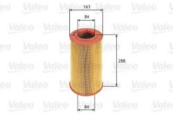 VALEO Filtru aer FIAT DUCATO caroserie (230L) (1994 - 2002) VALEO 585614