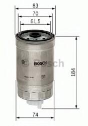 Bosch Filtru combustibil FIAT PUNTO (188) (1999 - 2016) BOSCH 1 457 434 293