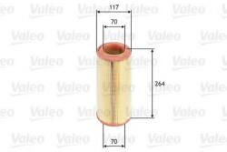 VALEO Filtru aer VW POLO Variant (6KV5) (1997 - 2001) VALEO 585626