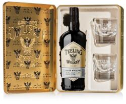 Teeling Whiskey Small Batch whiskey aranyszínű DD 2 pohárral (0, 7L / 46%) - whiskynet