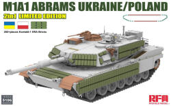 Rye Field Model M1A1 Abrams Ukraine / Poland 2 in 1 Limited Edition 1: 35 (5106)
