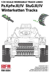 Rye Field Model Workable Winterketten Tracks for Pz. Kpfw. III/IV 1: 35 (5084)