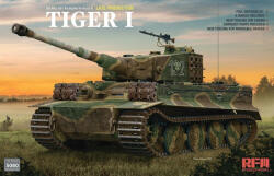 Rye Field Model Tiger I Late Production w/Full interior & Zimmerit 1: 35 (5080)