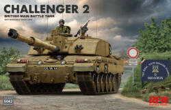 Rye Field Model British main battle tank Challenger 2 w/workable track links 1: 35 (5062)
