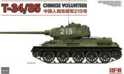 Rye Field Model T-34/85 No. 183 Factory Chinese Volunteer 1: 35 (5059)
