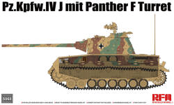 Rye Field Model Pz. Kpfw. IV J mit Panther F Turret 1: 35 (5068)
