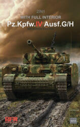 Rye Field Model Pz. kpfw. IV Ausf. G/H 2in1 with full interior 1: 35 (5055)