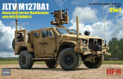 Rye Field Model JLTV M1278A1 Heavy Gun Carrier Modification with M153 CROWS II 2 in 1 Slovenian Armed Forces U. S. Army 1: 35 (5099)
