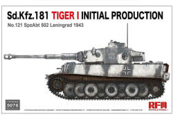 Rye Field Model Sd. KfZ. 181Tiger I initial production No. 121 with workable track linksNo 121 1: 35 (5078)