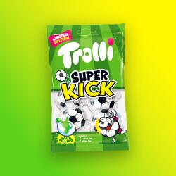 Trolli Super Kick focilabda formájú gumicukor savanyú töltelékkel 75g - patikamra