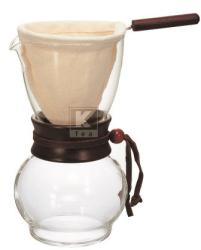 HARIO Woodneck V60 Drip Pot (DPW-3-OV)