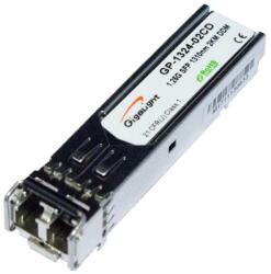 GIGALIGHT Modul SFP, 1.25G, 1310nm, 2km távolság (MM), 0~70 hőm. tart. , DDM funkció (GP-1324-02CD) - pixel