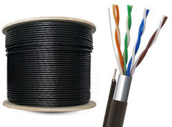 Safer Cablu de retea FTP Cat5E cu sufa, cupru, 305 metri, Safer, SAF-FTP5S305-CU (SAF-FTP5S305-CU)