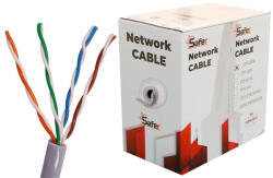 Safer Cablu de retea UTP Cat5e, CCA, 305 metri, Safer, SAF-UTPCCA-CAT5E-305M (SAF-UTPCCA-CAT5E-305M)
