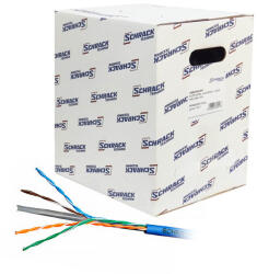 Schrack Cablu UTP CAT6 cupru Schrack HSKU423H13, 4x2xAWG23/1, LS0H, Eca, 305 m (HSKU423H13)