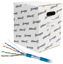 Schrack Cablu F/UTP CAT. 5E Cupru Schrack HSEKF424P1, 4x2xAWG24/1, PVC, Eca, 305 m (HSEKF424P1)