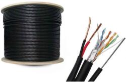LinkPower Cablu CAT5 FTP Cupru + alimentare si sufa LinkPower LINK-FTP CU-AUTO+2C, pret/305 metri (LINK-FTP CU-AUTO+2C)