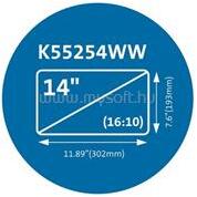 KENSINGTON Monitorszűrő (MagProT magnetic privacy filter 14" 16: 10 Laptop) (KENSINGTON_K55254WW) (KENSINGTON_K55254WW)