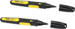 STANLEY 0-47-312 FatMax Fekete, vékony hegyű jelölőfilc, 2db (0-47-312)