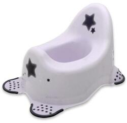 Lorelli Olita anatomica antiderapanta Lorelli, 38 x 27 x 23, 5 cm, Stars White Olita
