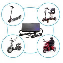 Liwer Electronic Încărcător Li-Ion 42V 2A pentru Trotinetă, Bicicletă sau Scuter Electric cu Baterii de 36V (42V 2A)