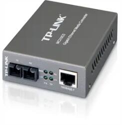 TP-Link Конвертор TP-LINK MC210CS, 1000Mbps RJ45 към 1000Mbps SM SC влакно, 15km (MC210CS)