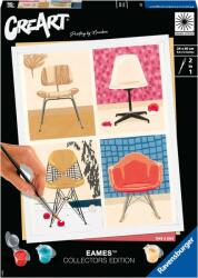 Ravensburger Set pictură după numere Ravensburger CreArt - Scaune (20153)