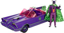 McFarlane Toys Set figurine de acțiune McFarlane DC Comics: Batman - Batmobile with Joker (Batman '66) (Gold Label) (MCF15017) Figurina