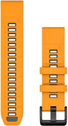 Garmin QuickFit 22mm szilikon Spark Orange-Graphite óraszíj